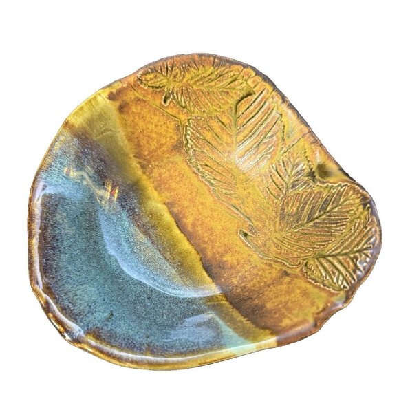 Nick Molatore Studio Pottery Portland Oregon 5" Bowl Matte to Shiny Glaze - Picture 4 of 4